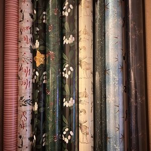 Christmas wrapping materials